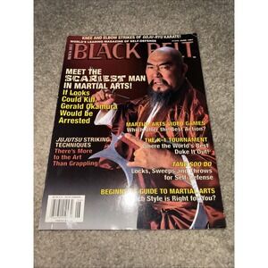 Black Belt Magazine June 1997 Gerald Okamura Jujutsu‎ Strikes Tang Soo Do K-1